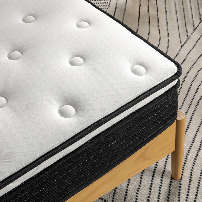 Wayfair Sleep™ 8" Medium Euro Top Innerspring Mattress & Reviews Wayfair